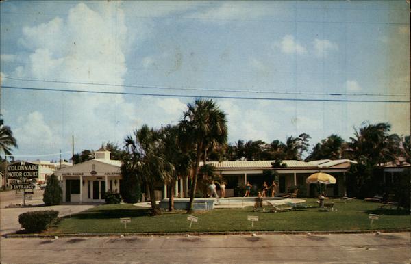 Colonnade Motor Court Fort Lauderdale Florida