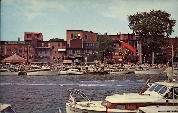 Waterfront Basin of the Seneca-Cayuga Canal Seneca Falls New York