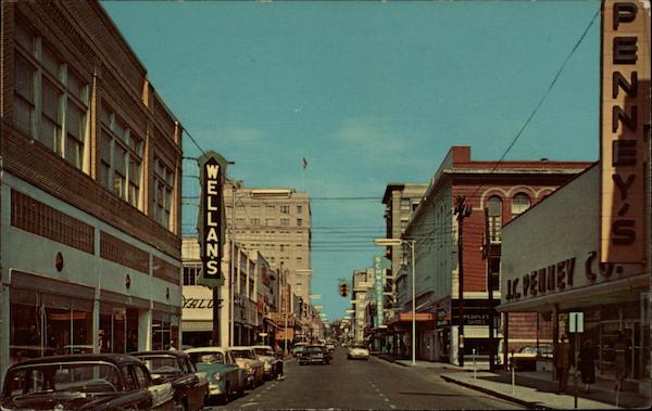 Third Street, looking West Alexandria Louisiana