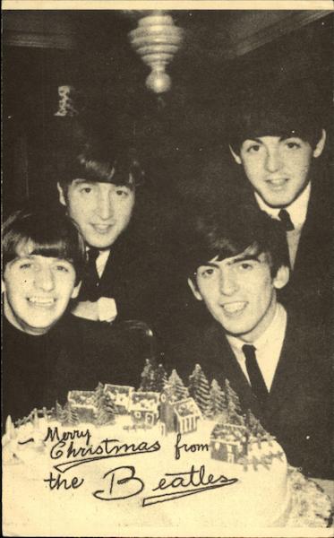 Merry Christmas from the Beatles Celebrities
