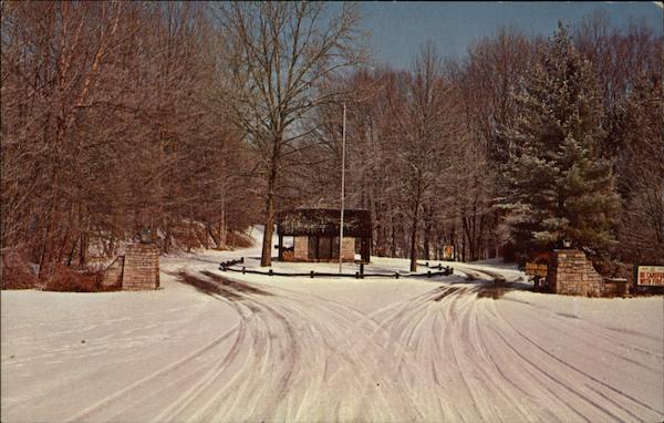 Entrance to McCormick's Creek State Park Spencer Indiana