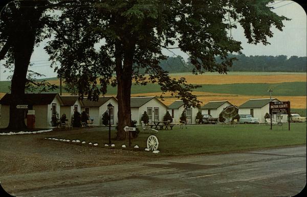 Birx Motor Court Holcomb New York Ektochrome by C. Cooksey