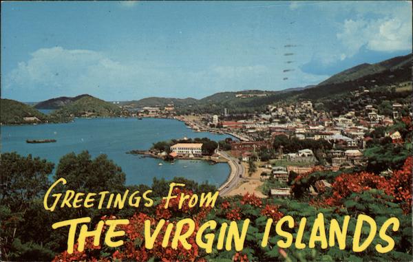 Charlotte Amalie Harbor St. Thomas Virgin Islands Caribbean Islands