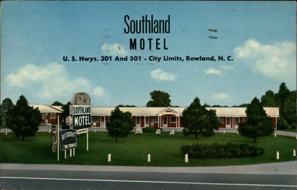 Southland Motel Rowland North Carolina
