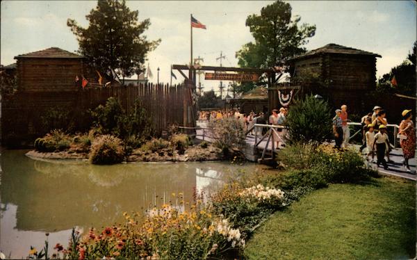 Frontierland Entrance, Disneyland Anaheim California