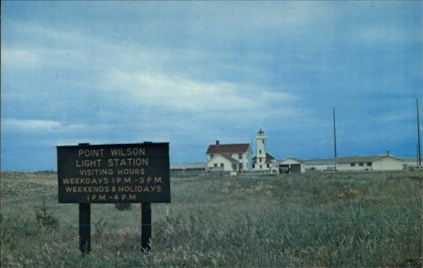 Point Wilson Lighthouse Port Townsend Washington John F. McNamara