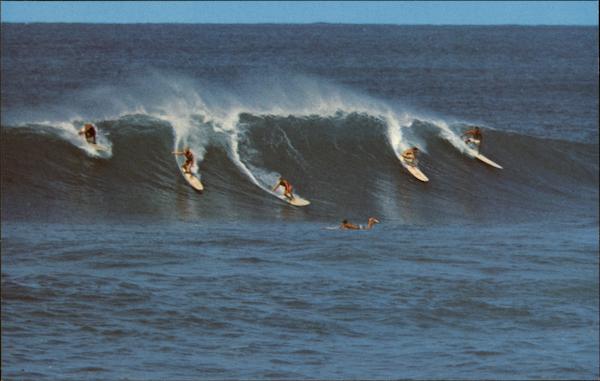 Surfing in Hawaii Peter French