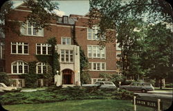 Student Union at Michigan State University Postcard