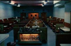 Dining Room, McDonald's Restaurant Postcard