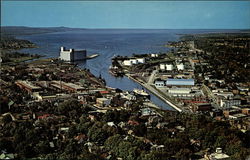 An Aerial View of Owen Sound Postcard