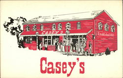 Casey's Limestone Hotel New York Postcard Postcard