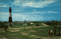 Fort Screven & Tybee Lighthouse Savannah Beach, GA Postcard Postcard