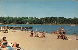 Byram Park Beach Greenwich, CT Postcard Postcard