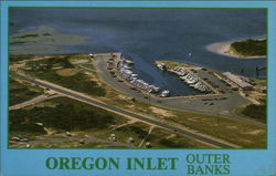 Oregon Inlet Outer Banks Cape Hatteras, NC Postcard Postcard