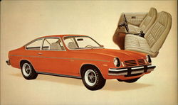 1974 Vega GT Hatchback Coupe Postcard