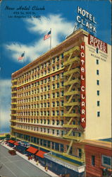 New Hotel Clark Los Angeles, CA Postcard Postcard