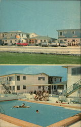 Gulf View Court Postcard
