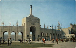 Los Angeles Memorial Coliseum Postcard