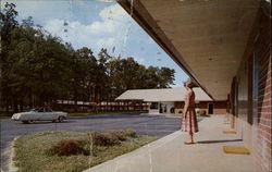 The Oaks Motel Postcard