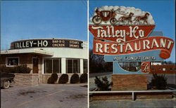 The Talley-Ho Restaurant Postcard