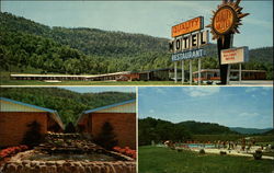 Quality Court Motel and Restaurant Jellico, TN Postcard Postcard