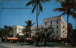 Miami Miramar Hotel Postcard