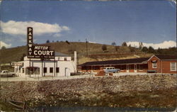 Parkway Motor Court and Restaurant Postcard