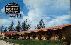 Traveland Motel Postcard