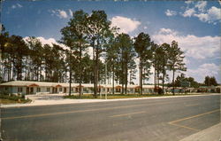 Temple Motel Postcard