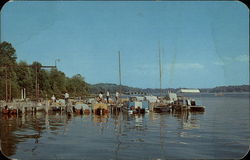 Paw Paw Lake Postcard