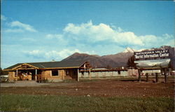 Visitors' Information Center Palmer, AK Postcard Postcard