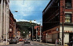 Seneca Street Oil City, PA Postcard Postcard