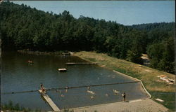 Camp Burgiss Glen, Y.W.C.A. Camp for Girls Brevard, NC Postcard Postcard