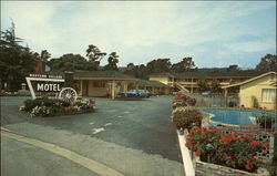 Western Village Motel Postcard