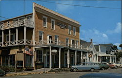 Mendocino Hotel California Postcard Postcard