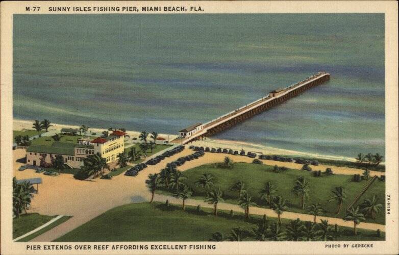 Sunny Isles Fishing Pierr Miami Beach Florida