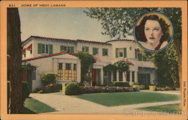 Home of Hedy Lamarr Actresses
