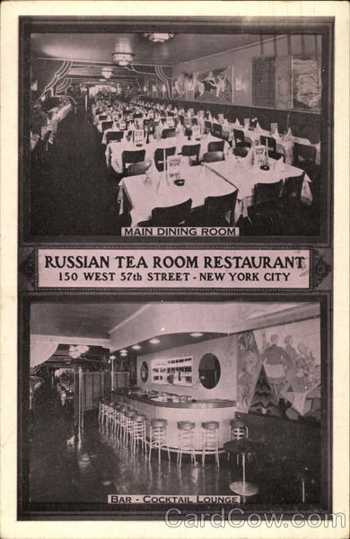 Russian Tea Room restaurant New York City