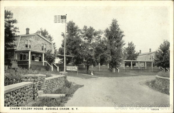 Chasm Colony House Ausable Chasm New York