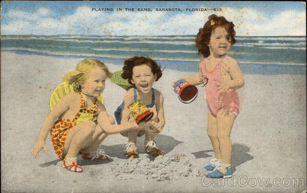 Playing in the Sand Sarasota Florida