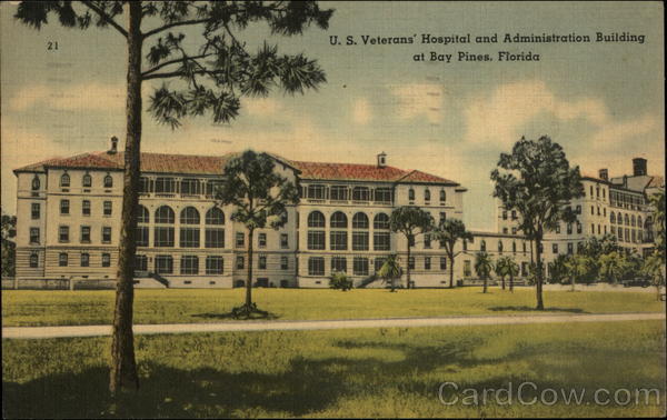 US Veterans' Hospital and Administration Building Bay Pines Florida