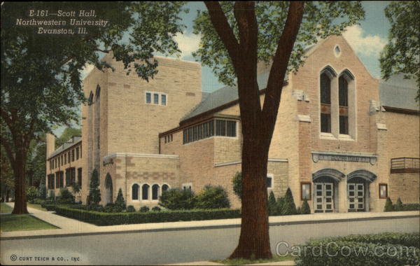 Scott Hall, Northwestern University Evanston Illinois