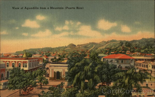 View from a Mountain Aguadilla Puerto Rico