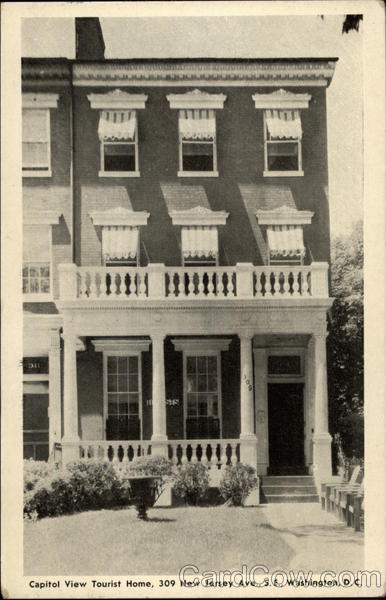 Capitol View Tourist Home Washington District of Columbia