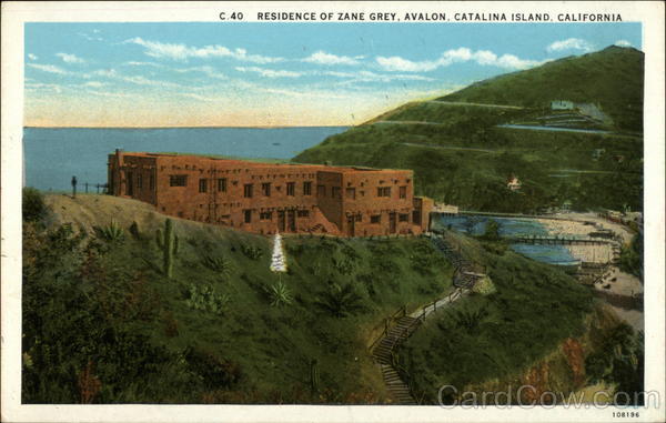 Residence of Zane Grey, Catalina Island Avalon California