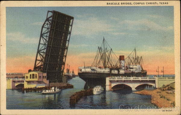 Bascule Bridge Corpus Christi Texas