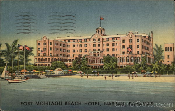Fort Montagu Beach Hotel Nassau Bahamas Caribbean Islands