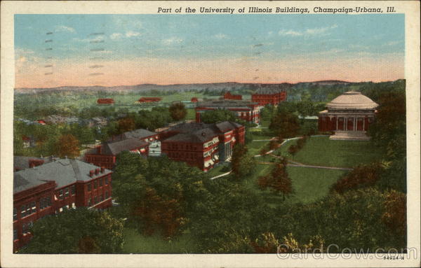 Part of the University of Illinois Buildings Urbana