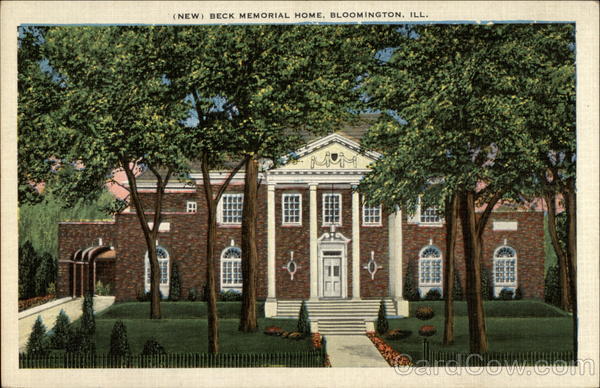 Beck Memorial Home Bloomington Illinois