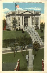 Osage County Court House Postcard